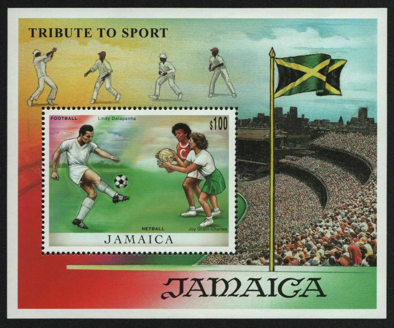Jamaika 1999 - Mi-nr. Block 49 ** - Mnh - Sport